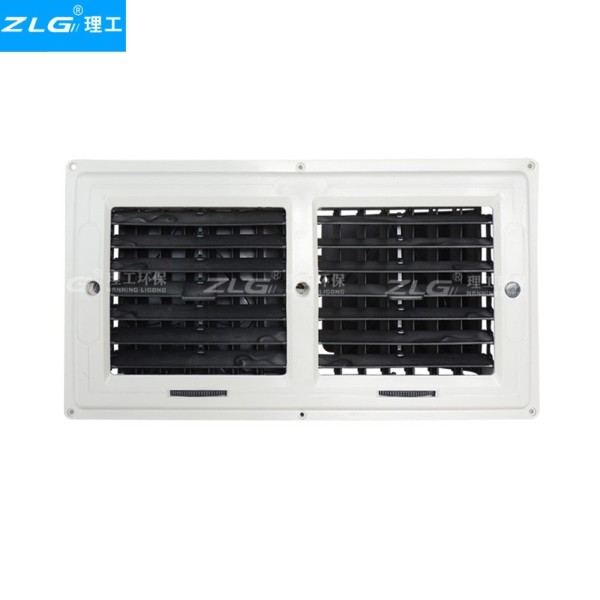 冷風機管道雙聯底出風口環保空調配件