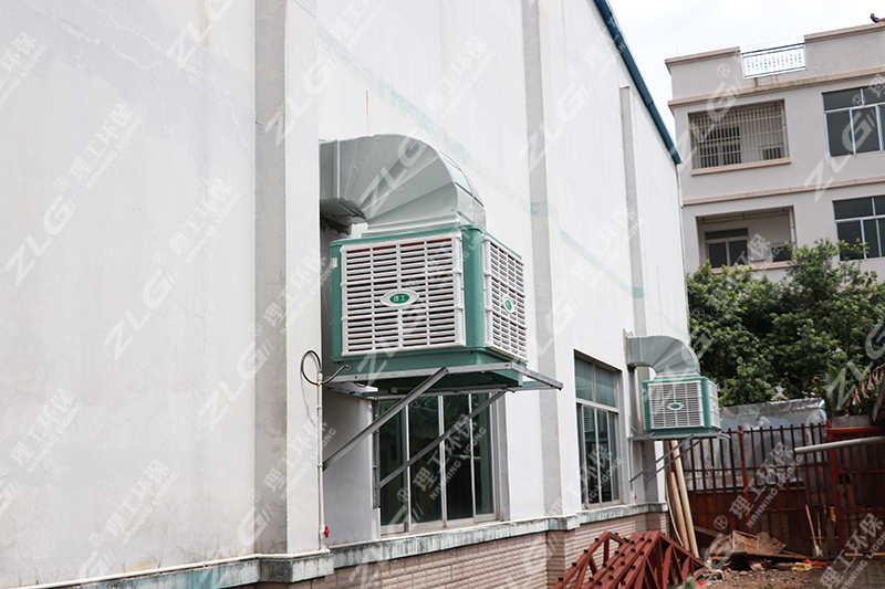 冷風機車間安裝案例2