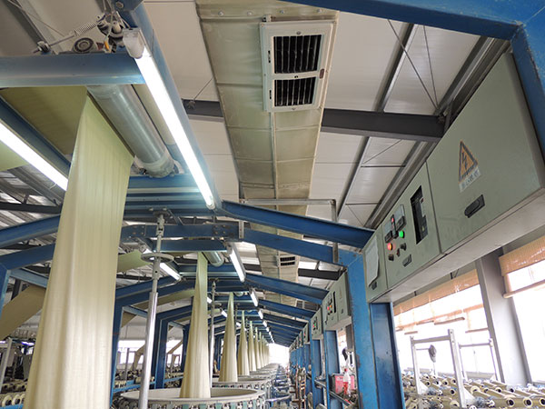 工廠車間水冷空調(diào)管道