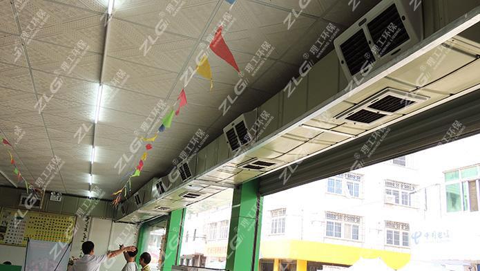 百勝超市使用理工環保空調