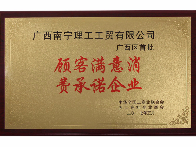 顧客滿意消費承諾企業