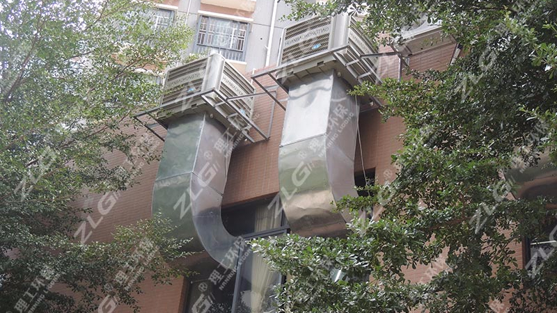 ZLG理工環保空調為健身房通風降溫