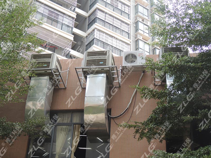 健身房環(huán)保空調降溫