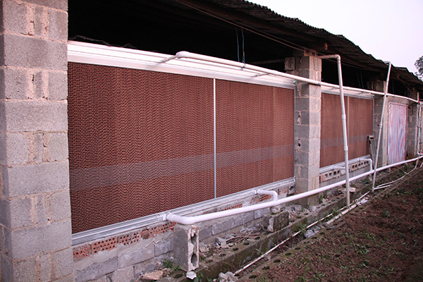 ZLG理工養(yǎng)殖場降溫水簾