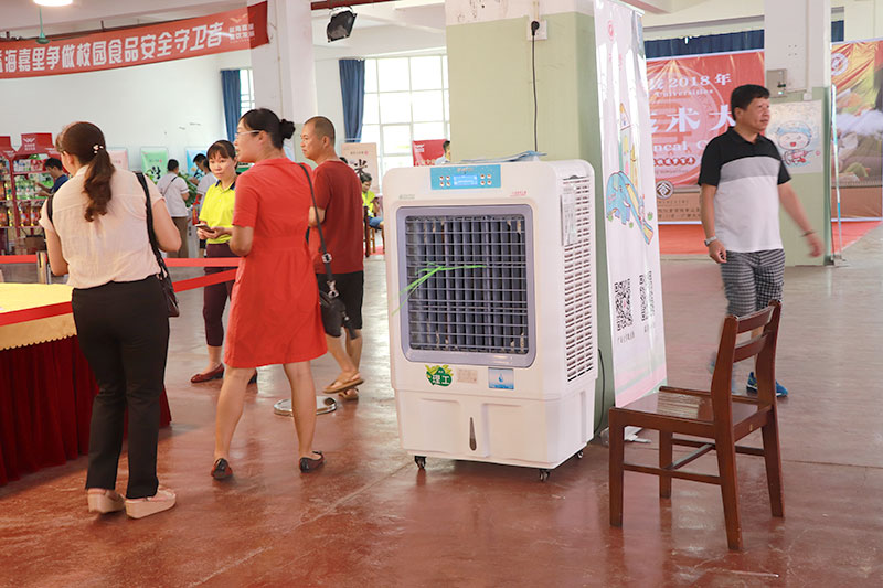 展會大廳移動環保空調