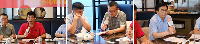 梁勇會(huì)長(zhǎng)、黨支部書(shū)記韋德蓋、商會(huì)執(zhí)行會(huì)長(zhǎng)陳政培